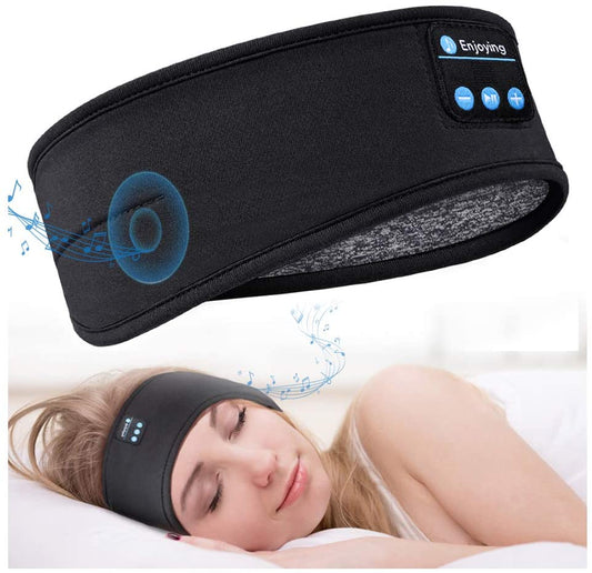 Bluetooth Sleeping Headphones Headband / Comfortable Wireless Headband/Music Earphones/Eye Mask