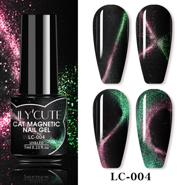 Magnetic Nail Polish Gel Soak Off UV LED Nail Varnish