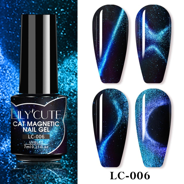 Magnetic Nail Polish Gel Soak Off UV LED Nail Varnish