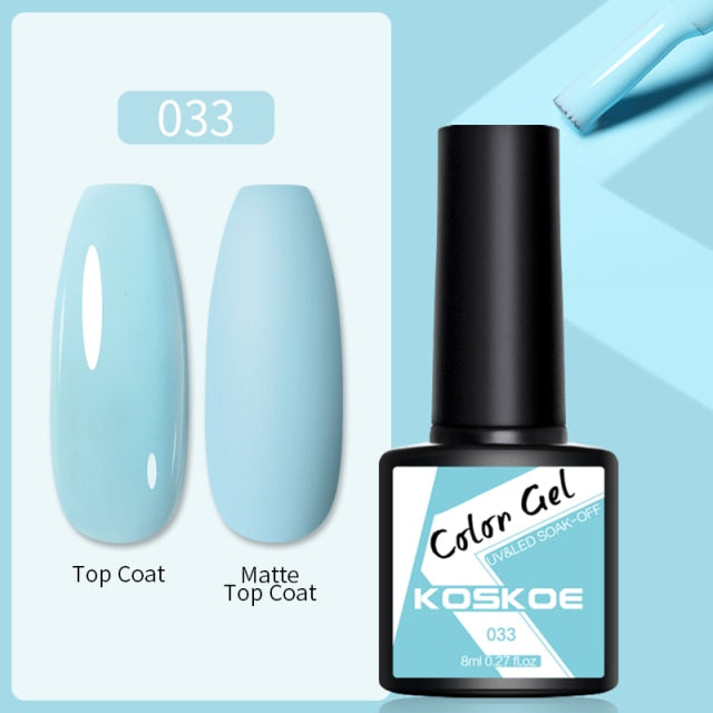 Magnetic Nail Polish Gel Soak Off UV LED Nail Varnish