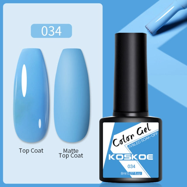 Magnetic Nail Polish Gel Soak Off UV LED Nail Varnish