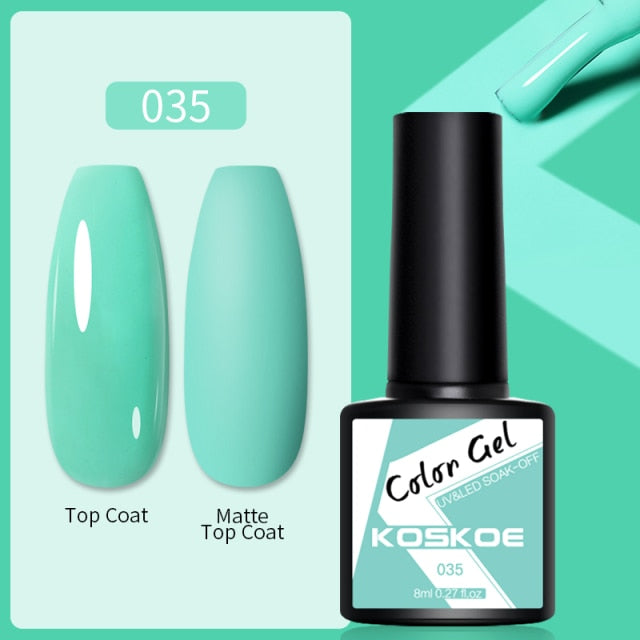 Magnetic Nail Polish Gel Soak Off UV LED Nail Varnish