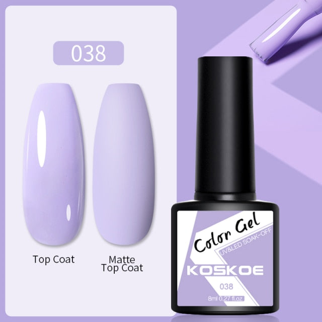 Magnetic Nail Polish Gel Soak Off UV LED Nail Varnish