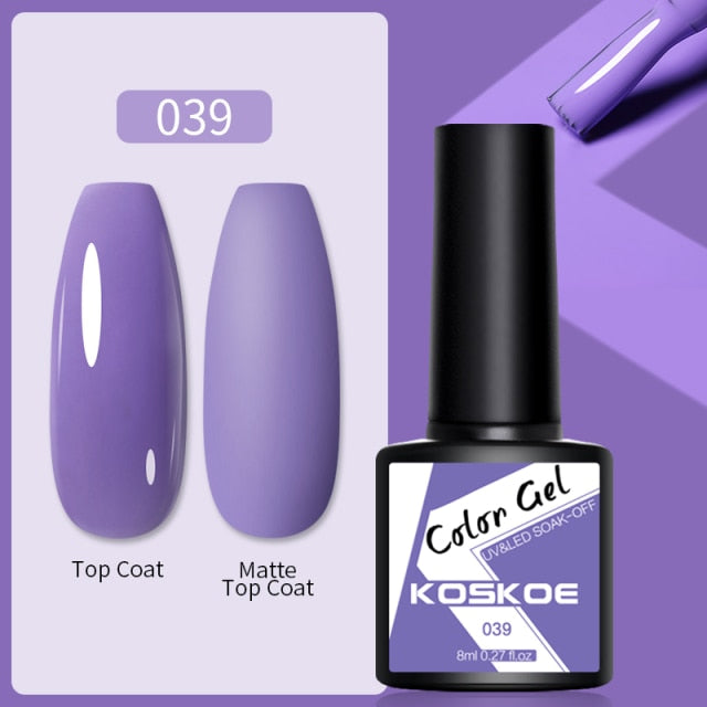 Magnetic Nail Polish Gel Soak Off UV LED Nail Varnish