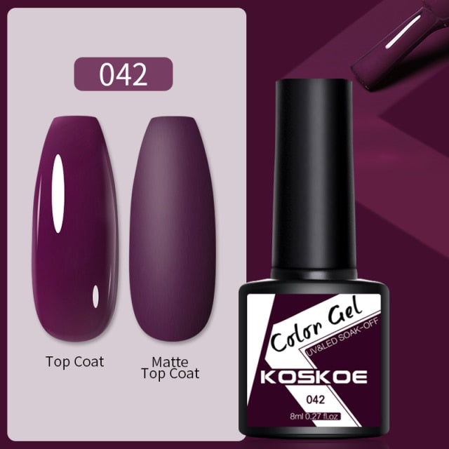 Magnetic Nail Polish Gel Soak Off UV LED Nail Varnish