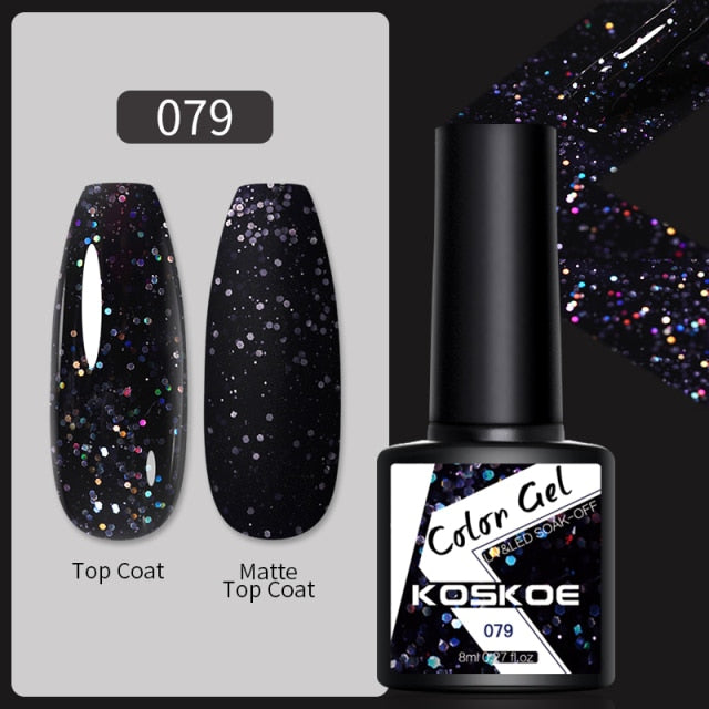 Magnetic Nail Polish Gel Soak Off UV LED Nail Varnish