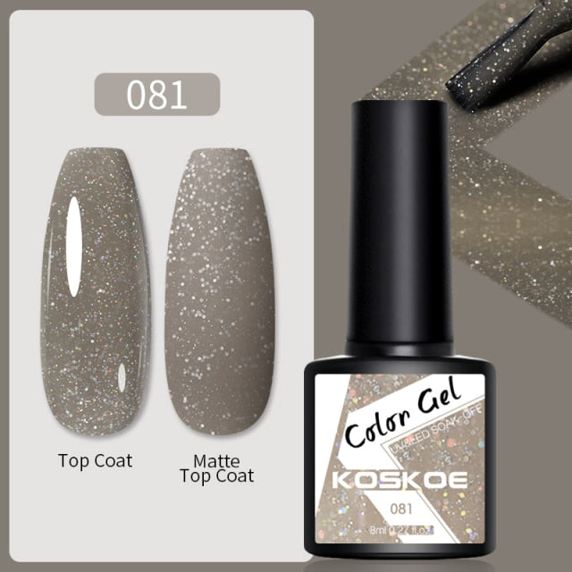 Magnetic Nail Polish Gel Soak Off UV LED Nail Varnish