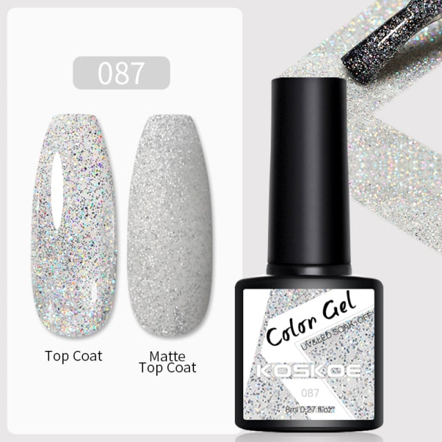 Magnetic Nail Polish Gel Soak Off UV LED Nail Varnish