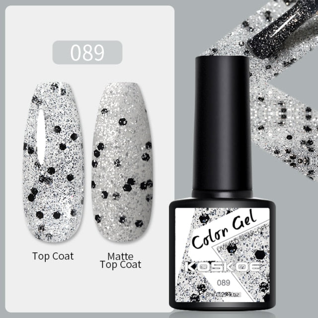 Magnetic Nail Polish Gel Soak Off UV LED Nail Varnish