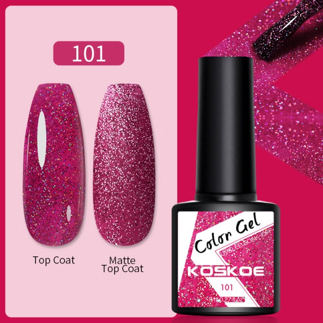 Magnetic Nail Polish Gel Soak Off UV LED Nail Varnish