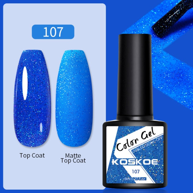 Magnetic Nail Polish Gel Soak Off UV LED Nail Varnish