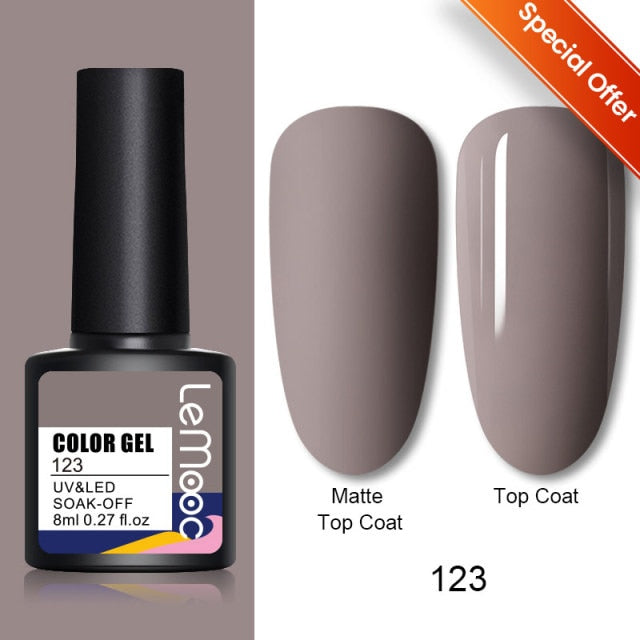 Magnetic Nail Polish Gel Soak Off UV LED Nail Varnish