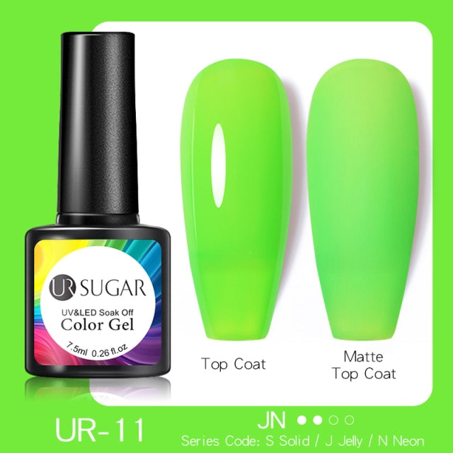 Luminous Nail Gel Glow In Dark UV LED Semi Permanent Soak Off Gel Varnish