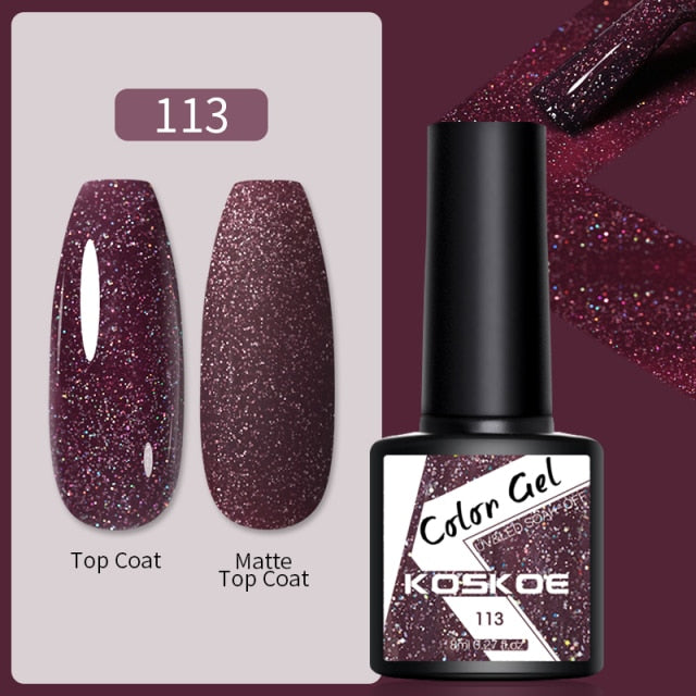 Magnetic Nail Polish Gel Soak Off UV LED Nail Varnish