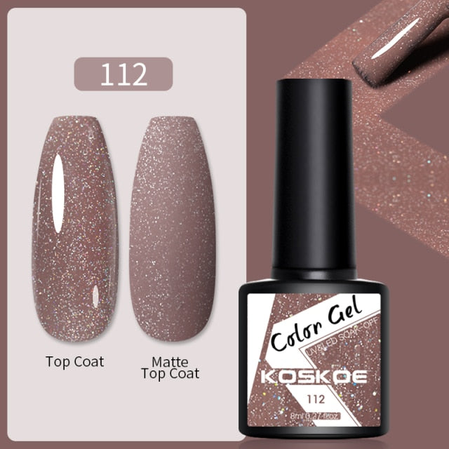 Magnetic Nail Polish Gel Soak Off UV LED Nail Varnish