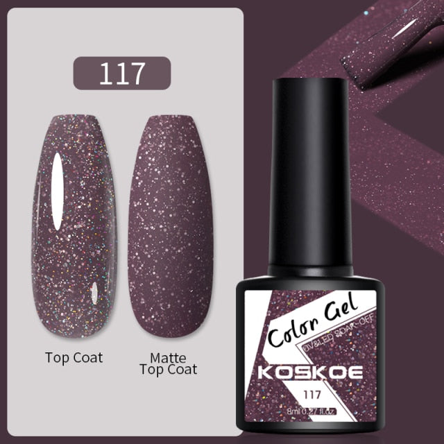 Magnetic Nail Polish Gel Soak Off UV LED Nail Varnish