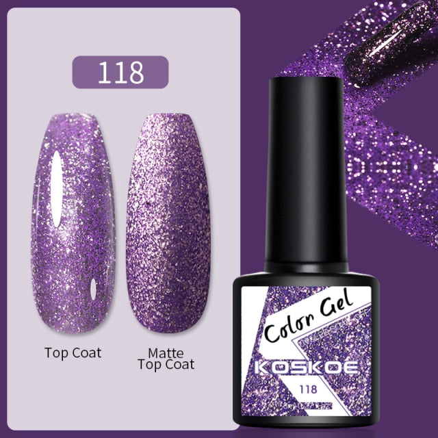 Magnetic Nail Polish Gel Soak Off UV LED Nail Varnish