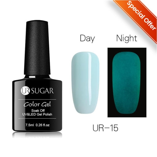 Luminous Nail Gel Glow In Dark UV LED Semi Permanent Soak Off Gel Varnish