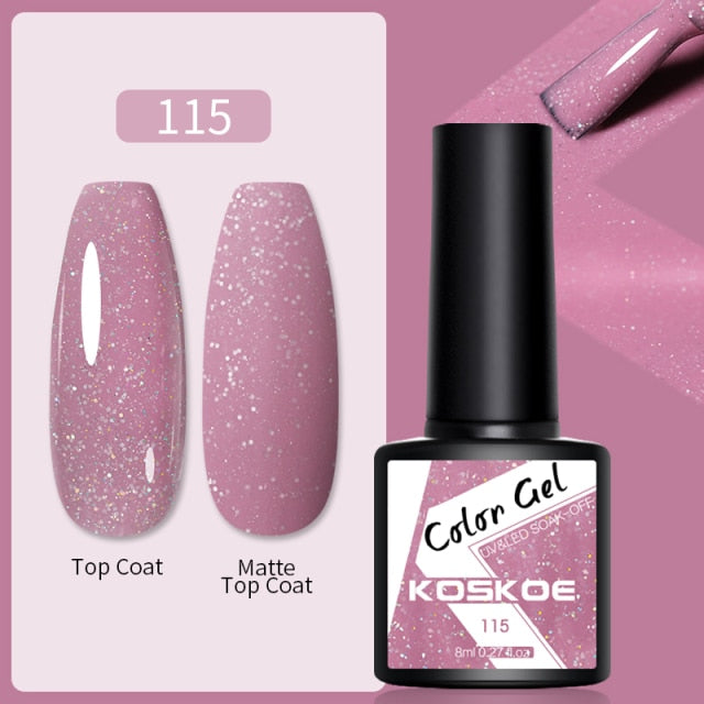 Magnetic Nail Polish Gel Soak Off UV LED Nail Varnish