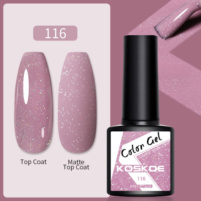 Magnetic Nail Polish Gel Soak Off UV LED Nail Varnish