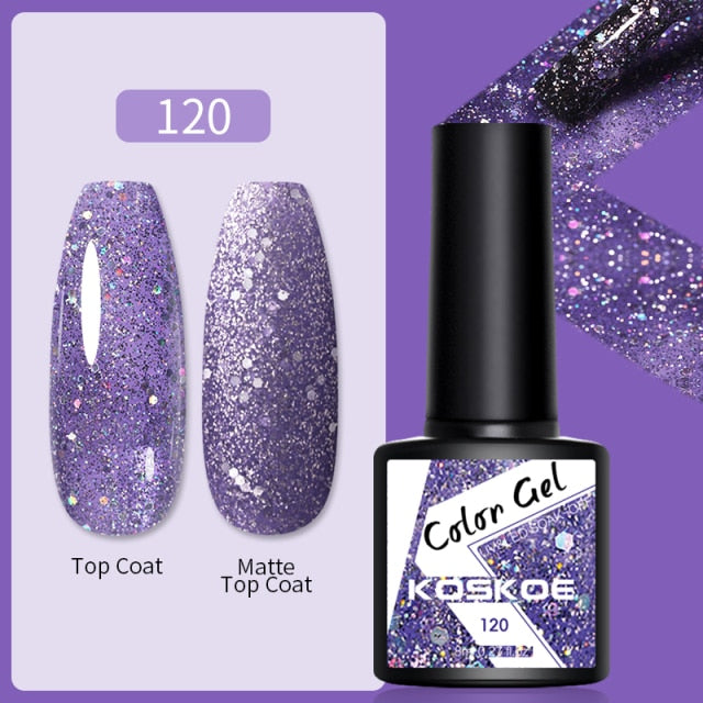 Magnetic Nail Polish Gel Soak Off UV LED Nail Varnish