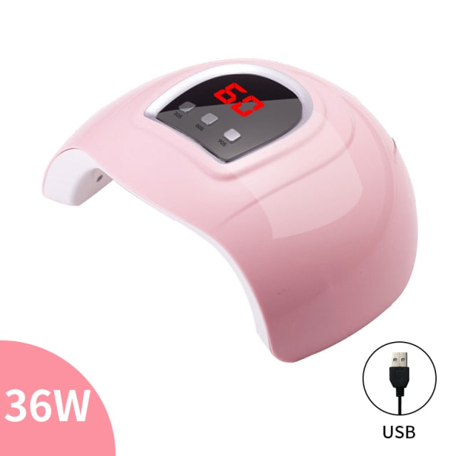 Nail Dryer LED Nail Lamp UV Lamp for Curing All Gel Nail Polish With Motion Sensing