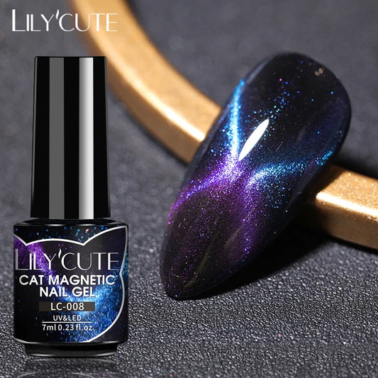 Magnetic Nail Polish Gel Soak Off UV LED Nail Varnish