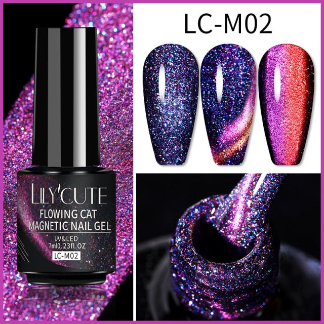 Magnetic Nail Polish Gel Soak Off UV LED Nail Varnish