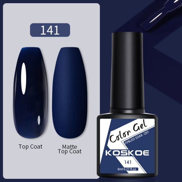 Magnetic Nail Polish Gel Soak Off UV LED Nail Varnish