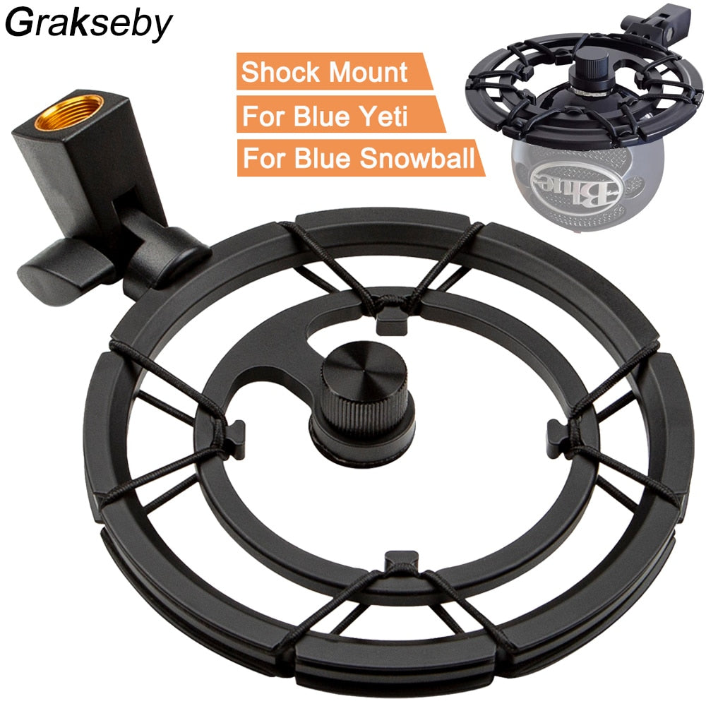 Blue brand Microphone Alloy Shock Mount For Blue Snowball/Yeti